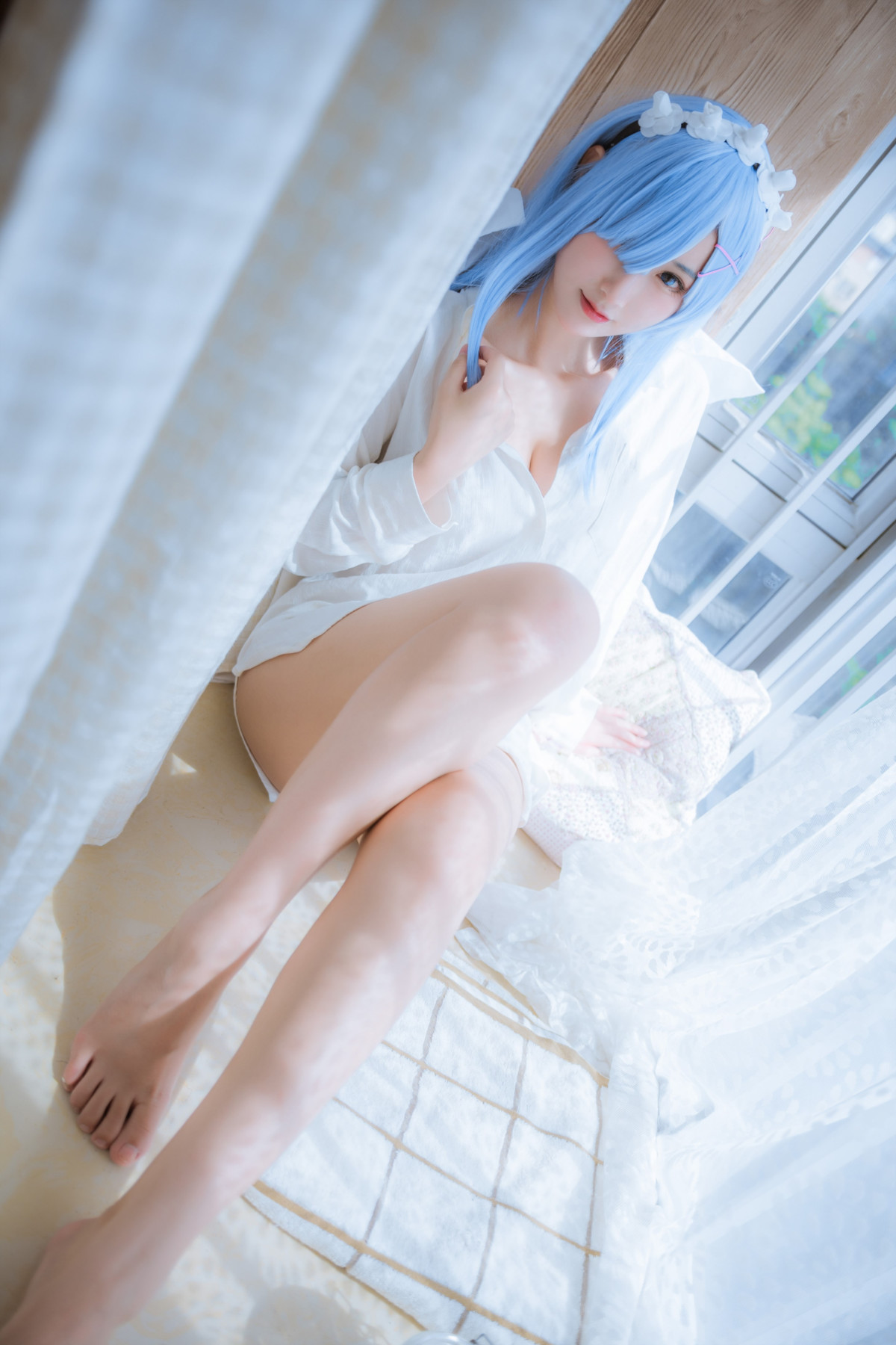 Cosplay 羽生三未图集 蕾姆
