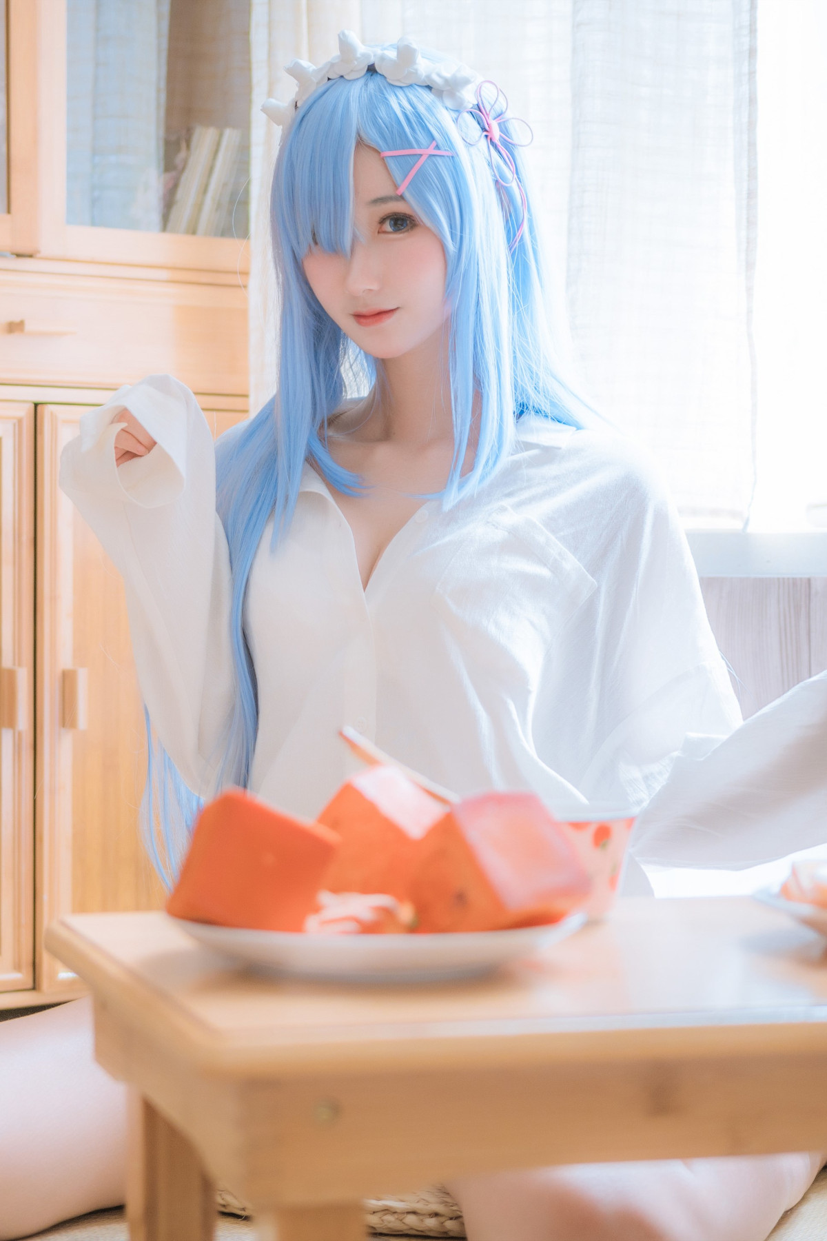 Cosplay 羽生三未图集 蕾姆
