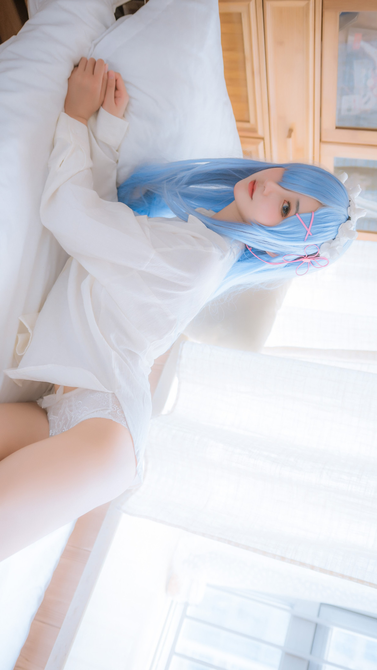 Cosplay 羽生三未图集 蕾姆