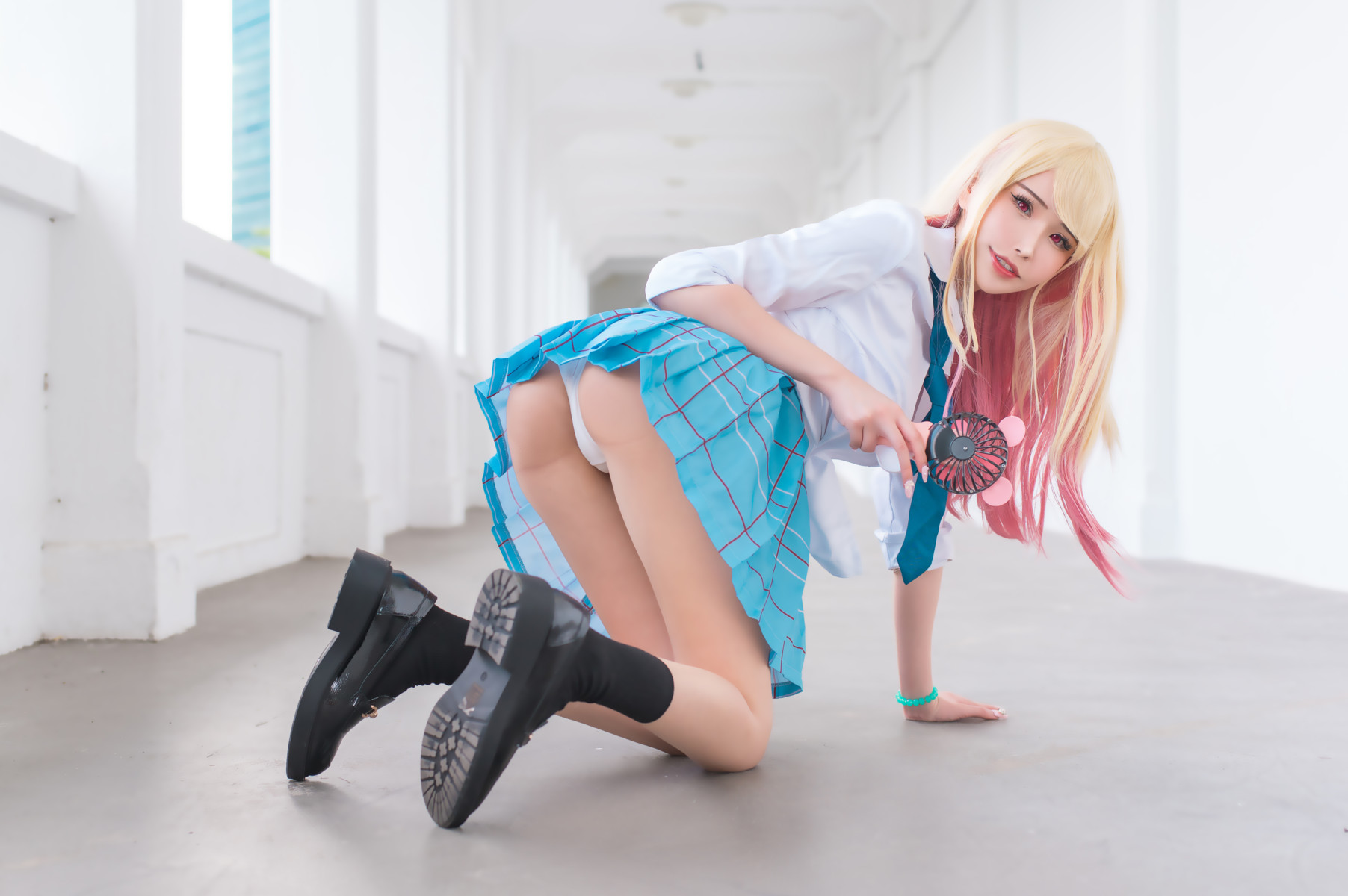 Cosplay Plant Lily 花リリ 更衣人偶坠入爱河 Set.01
