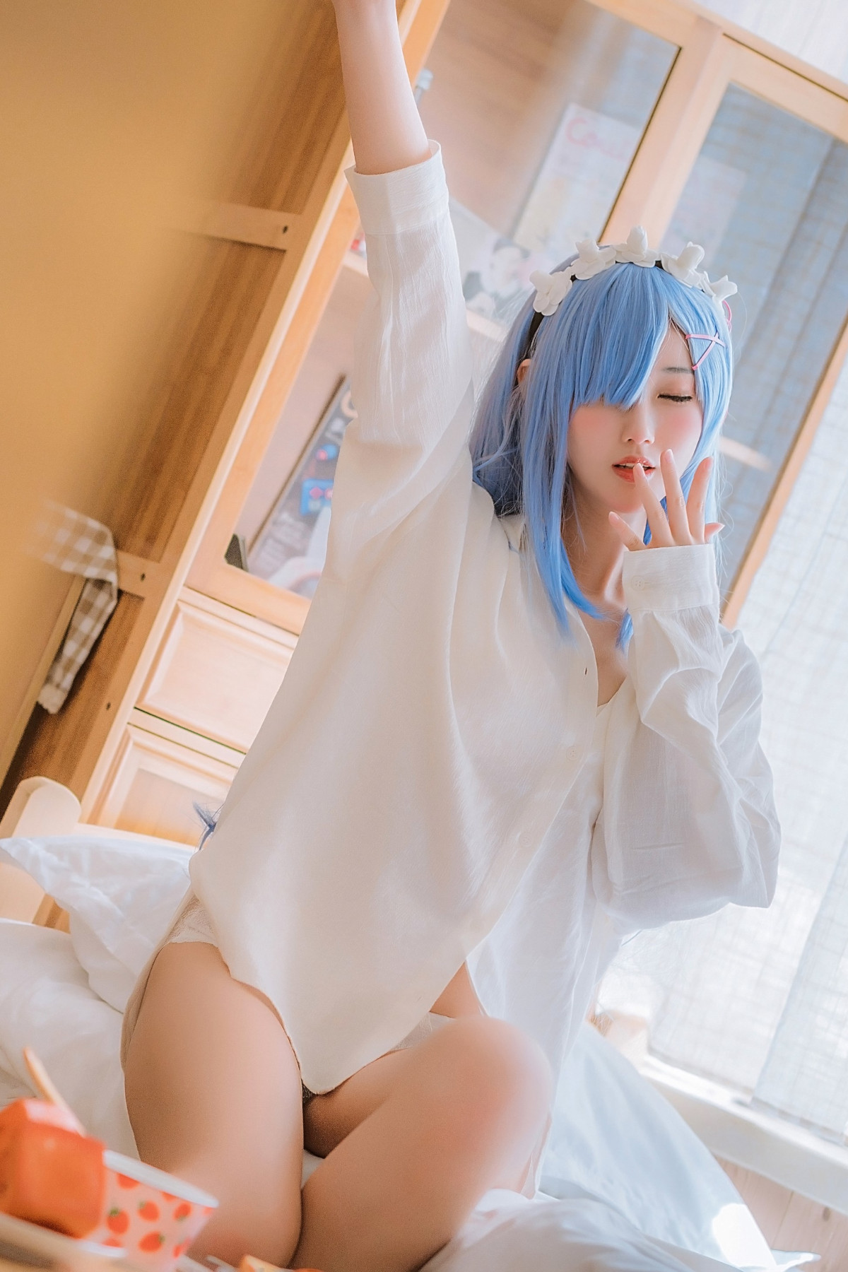 Cosplay 羽生三未图集 蕾姆