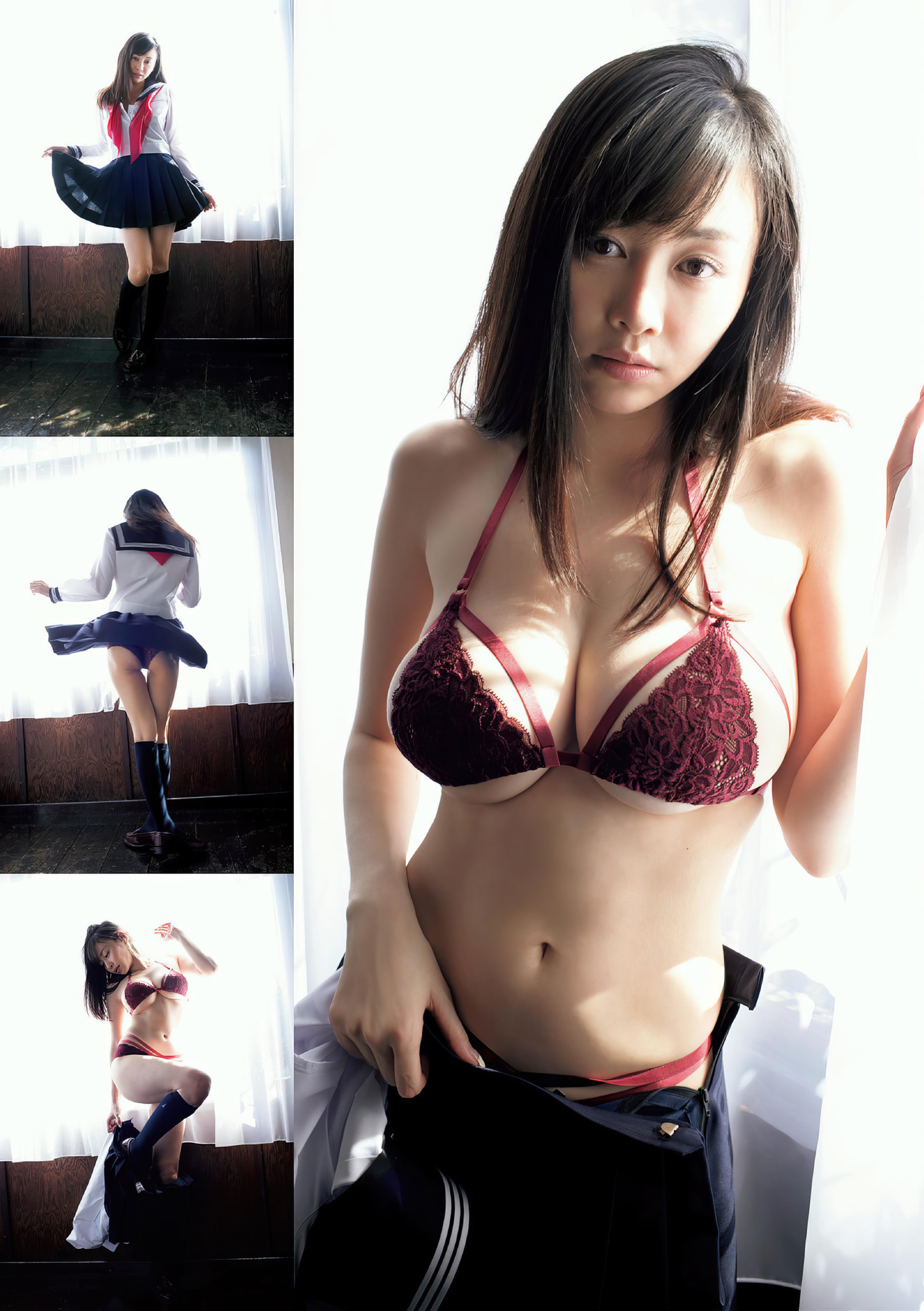 杉原杏璃・忍野さら, アサ芸Secret!スペシャル 姉セーラー 合册版①