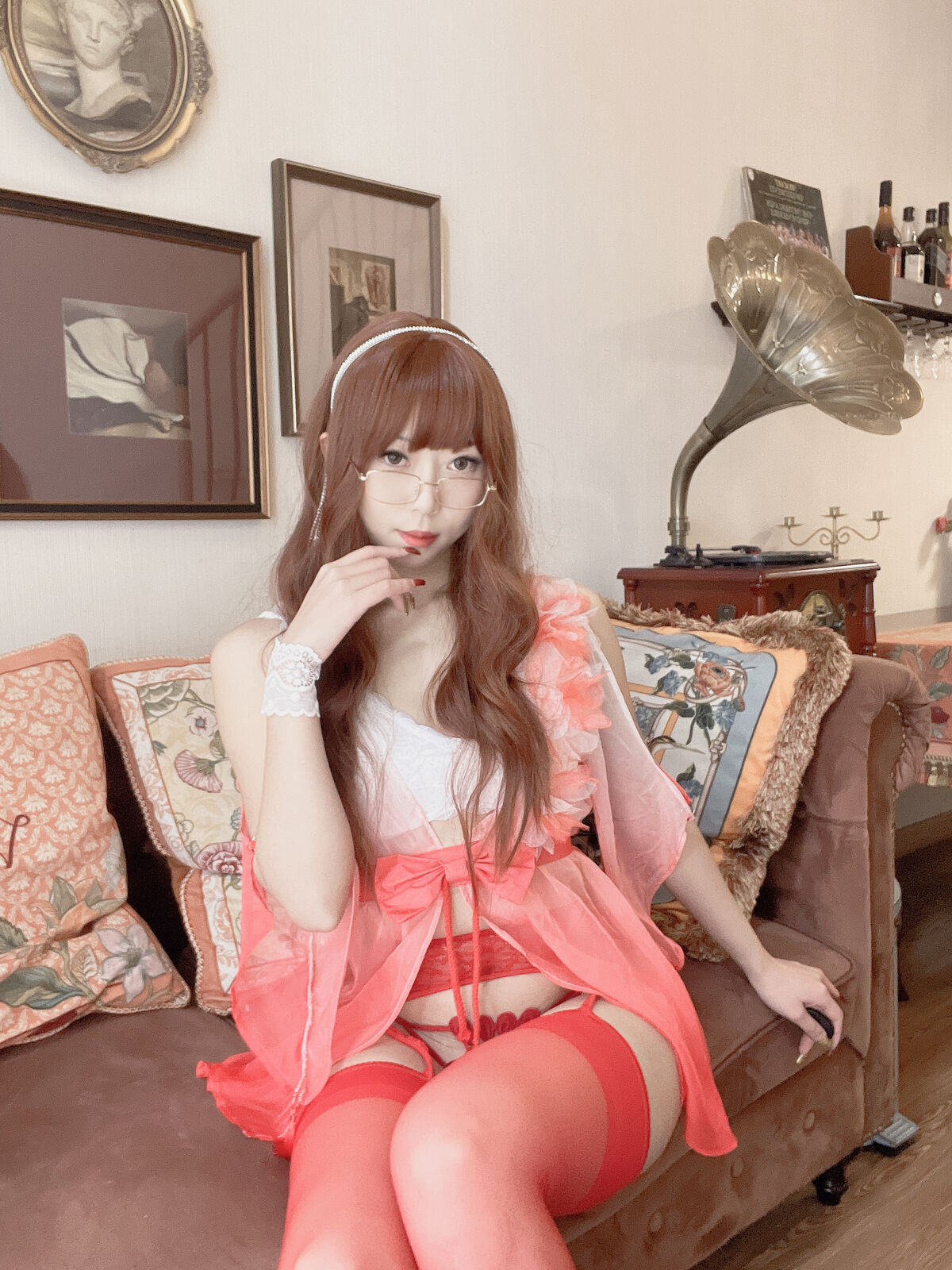 Coser@Money冷冷 – 渐变开衫