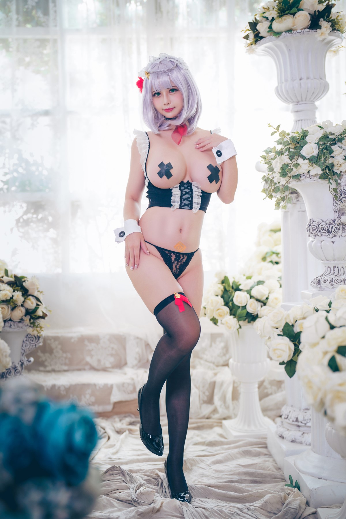 Coser@Okita Rinka – Noelle Lingerie Genshin Impact