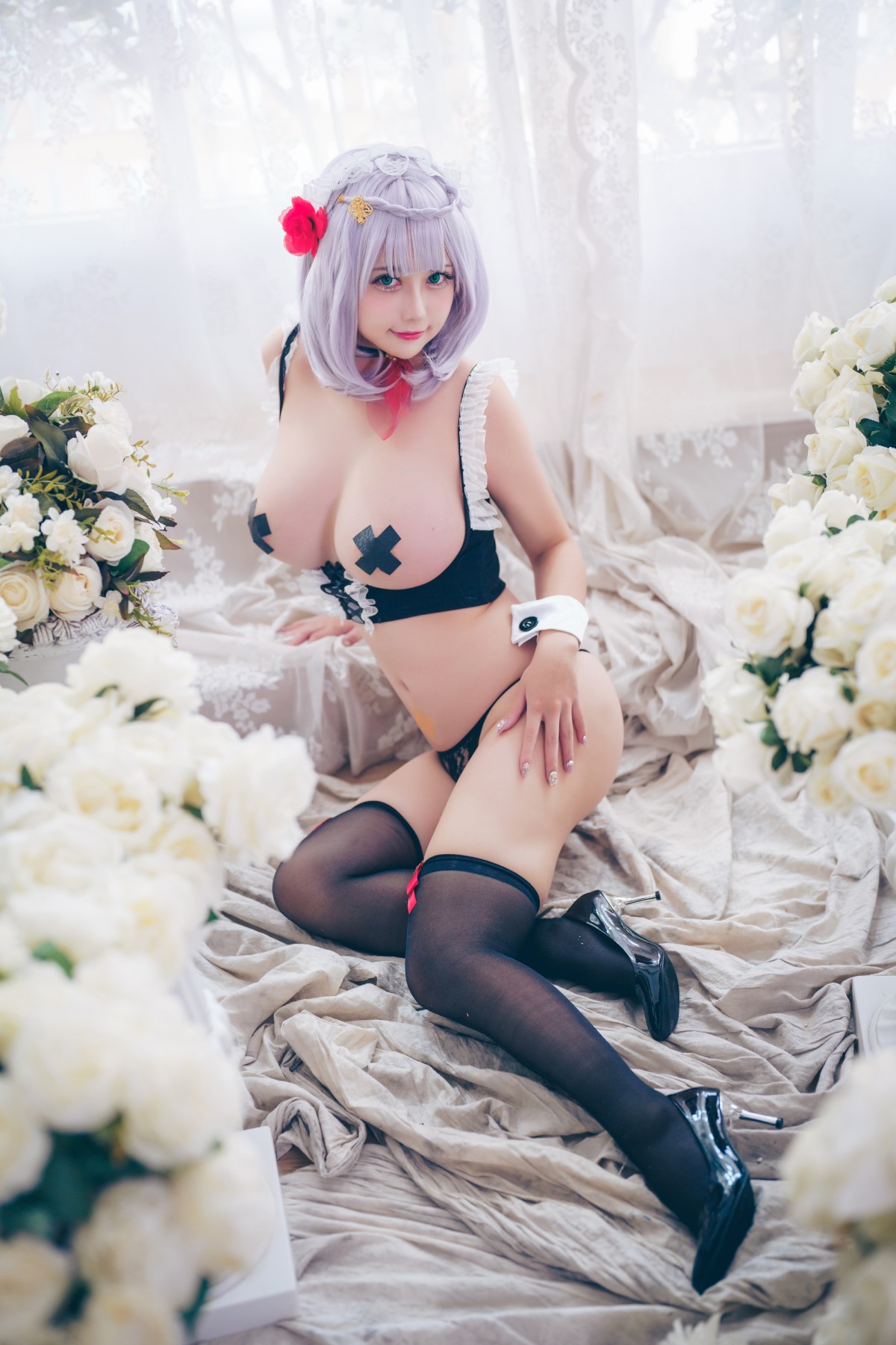 Coser@Okita Rinka – Noelle Lingerie Genshin Impact