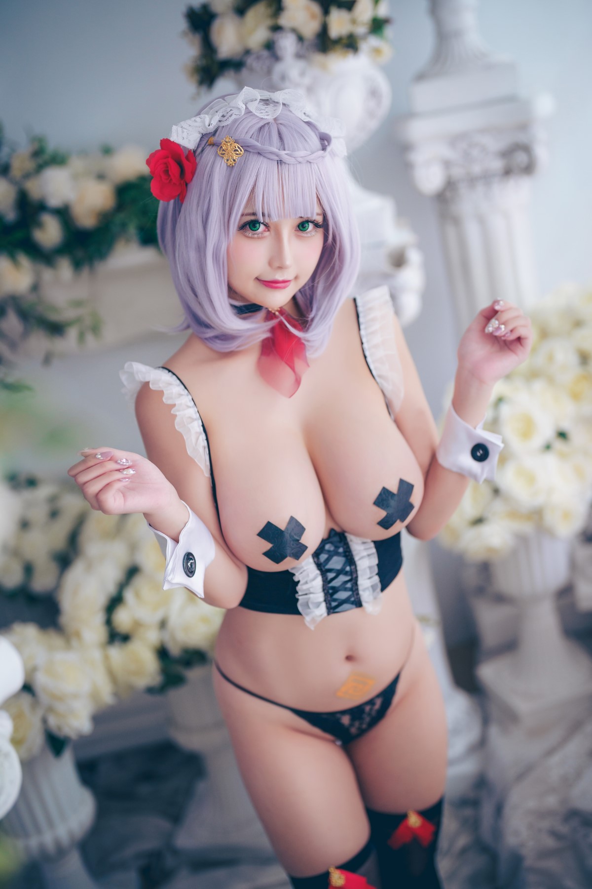 Coser@Okita Rinka – Noelle Lingerie Genshin Impact