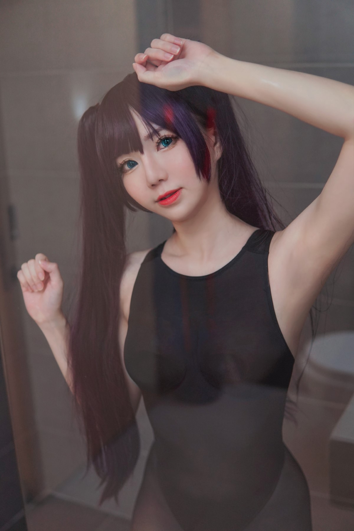 Coser@Sally Dorasnow – Mona Swimsuit Genshin Impact