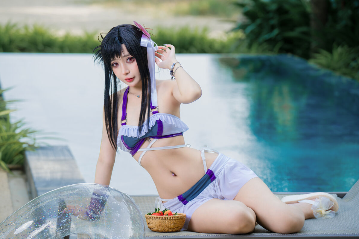 Coser@UmekoJ – Tifa Swimsuit Part1