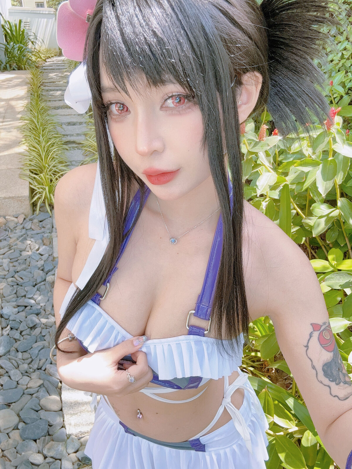 Coser@UmekoJ – Tifa Swimsuit Part2