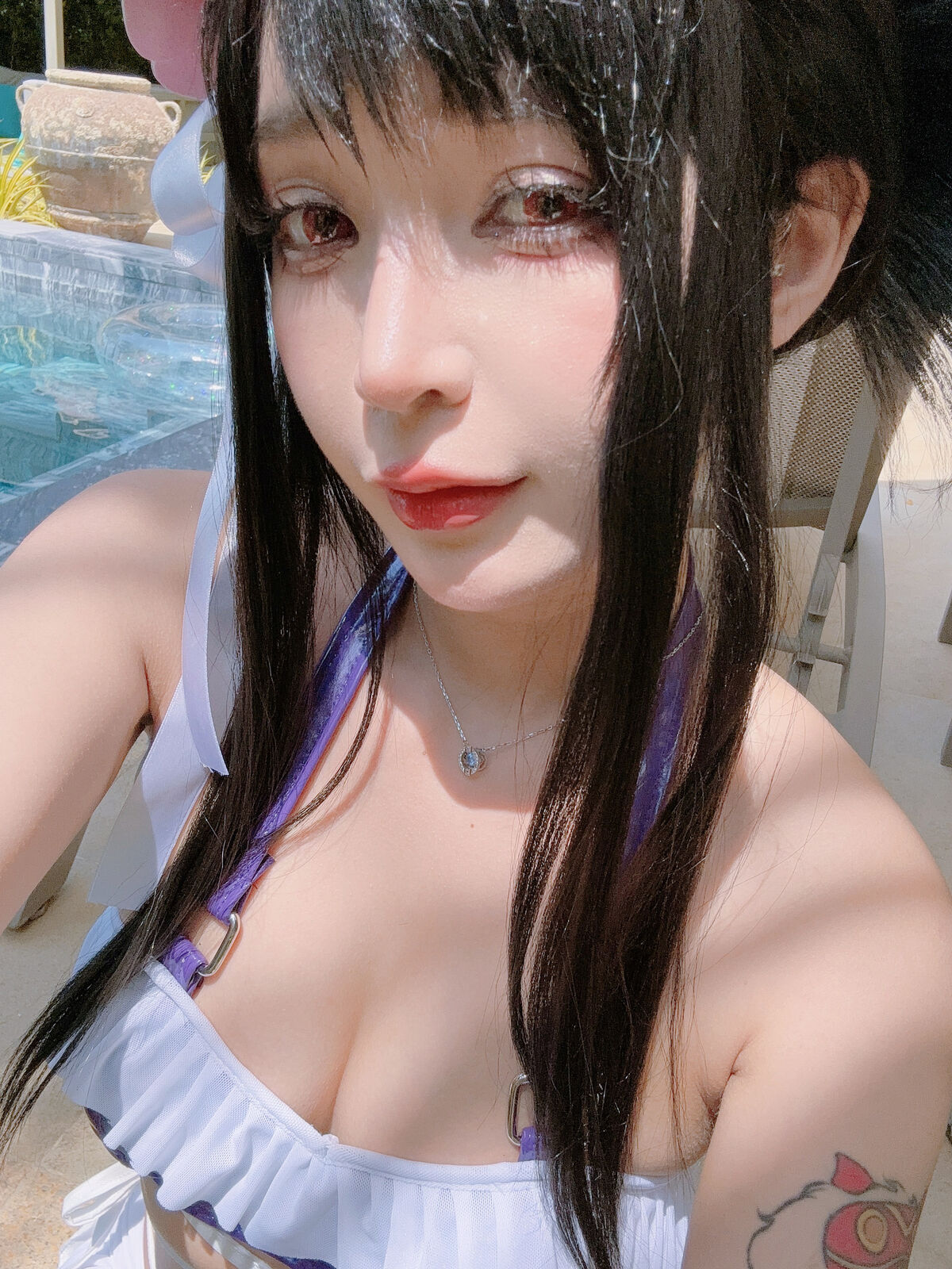 Coser@UmekoJ – Tifa Swimsuit Part2