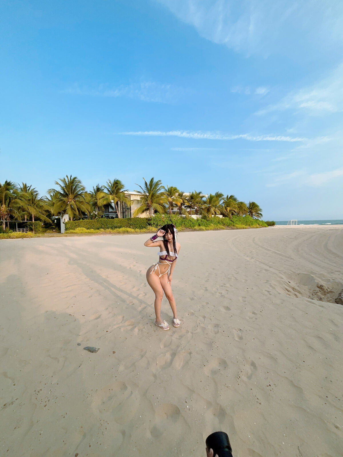 Coser@UmekoJ – Tifa Swimsuit Part2