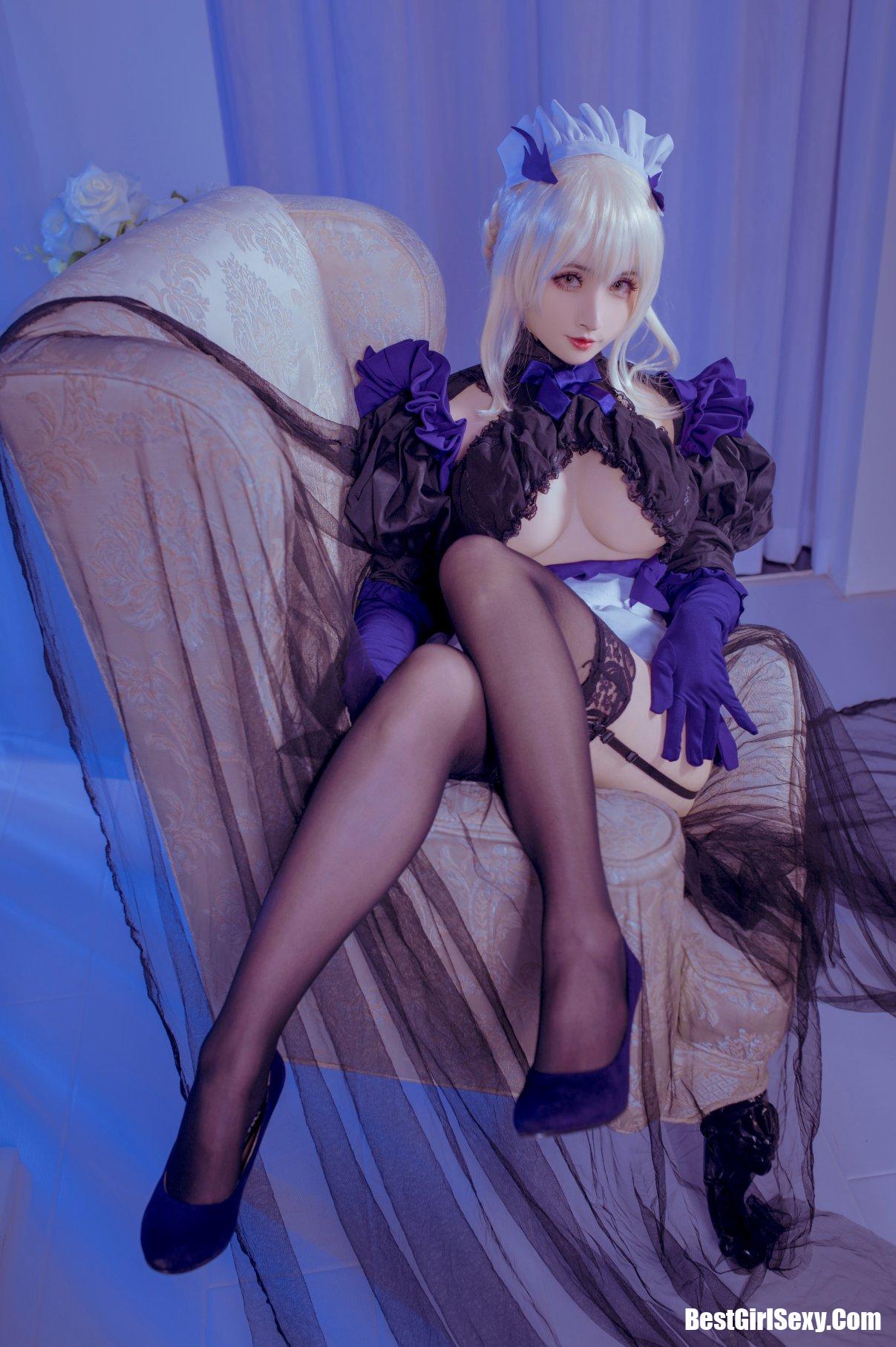 Coser@rioko凉凉子 Vol.022 黑枪呆女仆