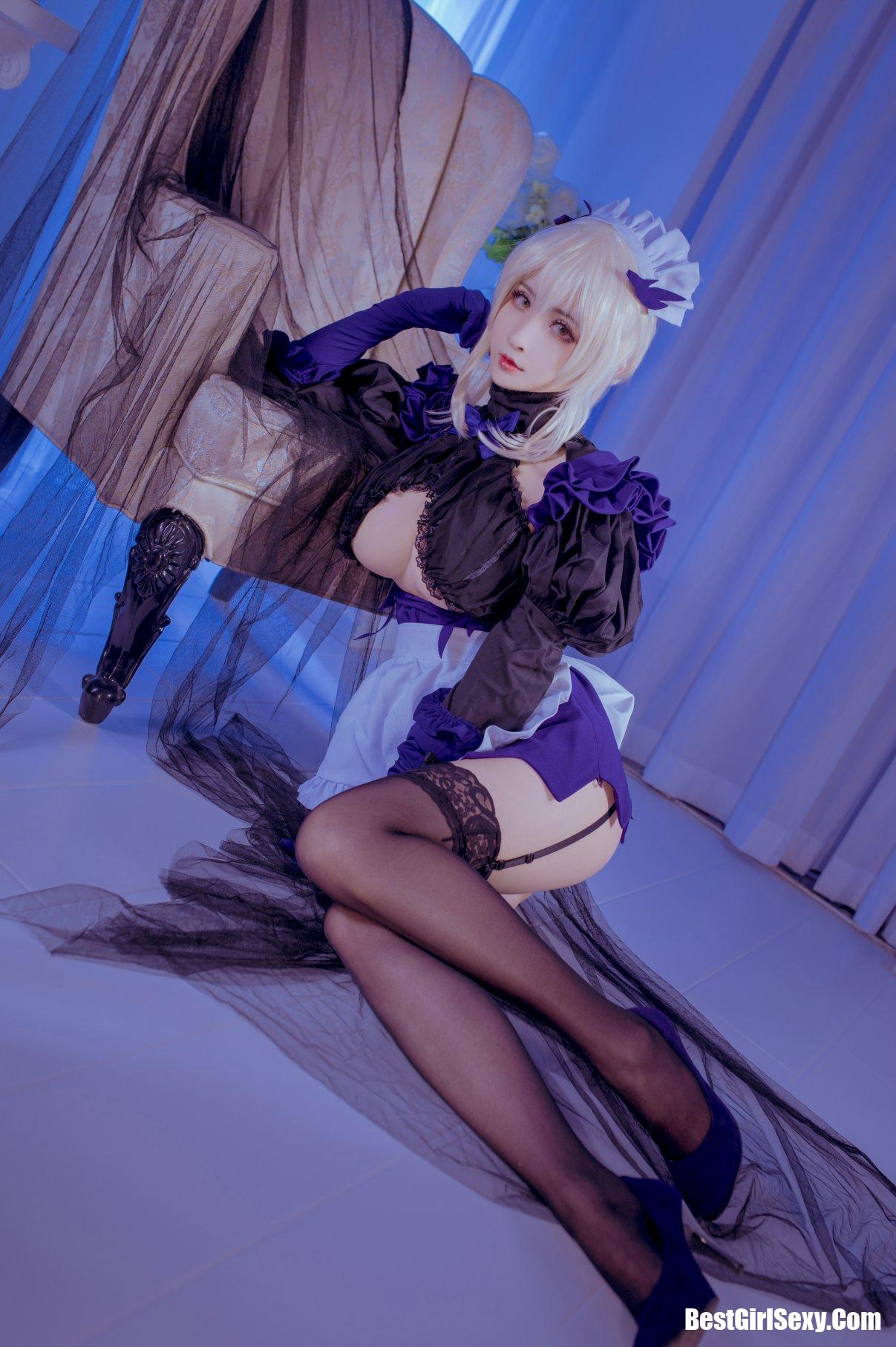 Coser@rioko凉凉子 Vol.022 黑枪呆女仆