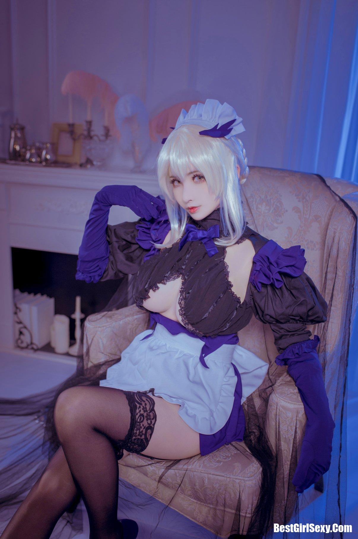 Coser@rioko凉凉子 Vol.022 黑枪呆女仆