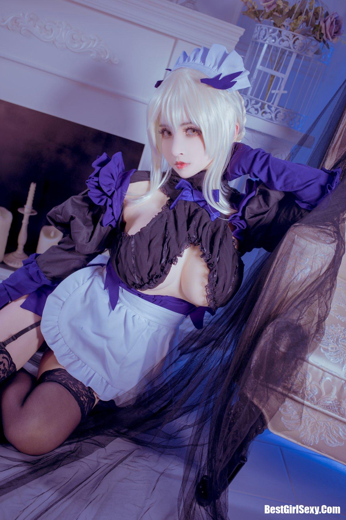 Coser@rioko凉凉子 Vol.022 黑枪呆女仆