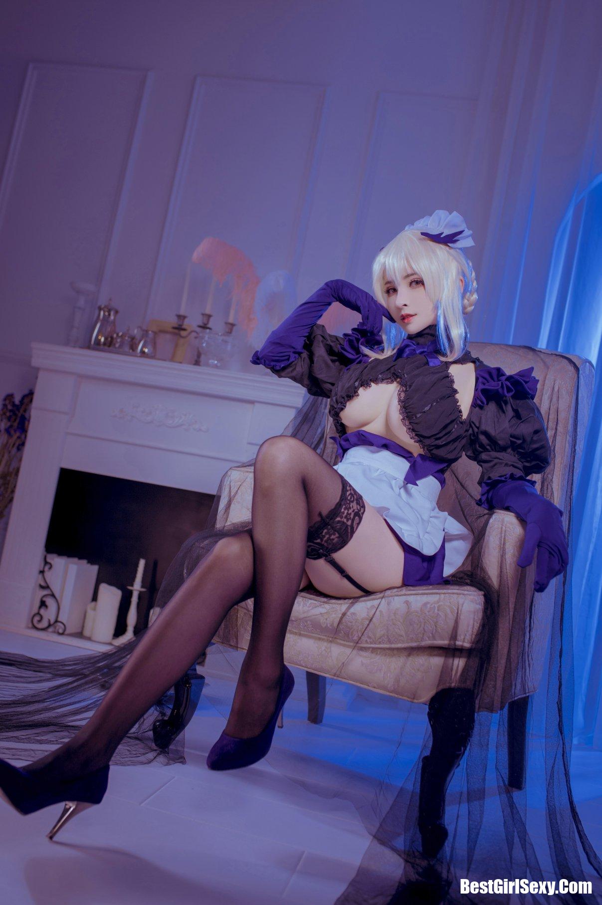 Coser@rioko凉凉子 Vol.022 黑枪呆女仆