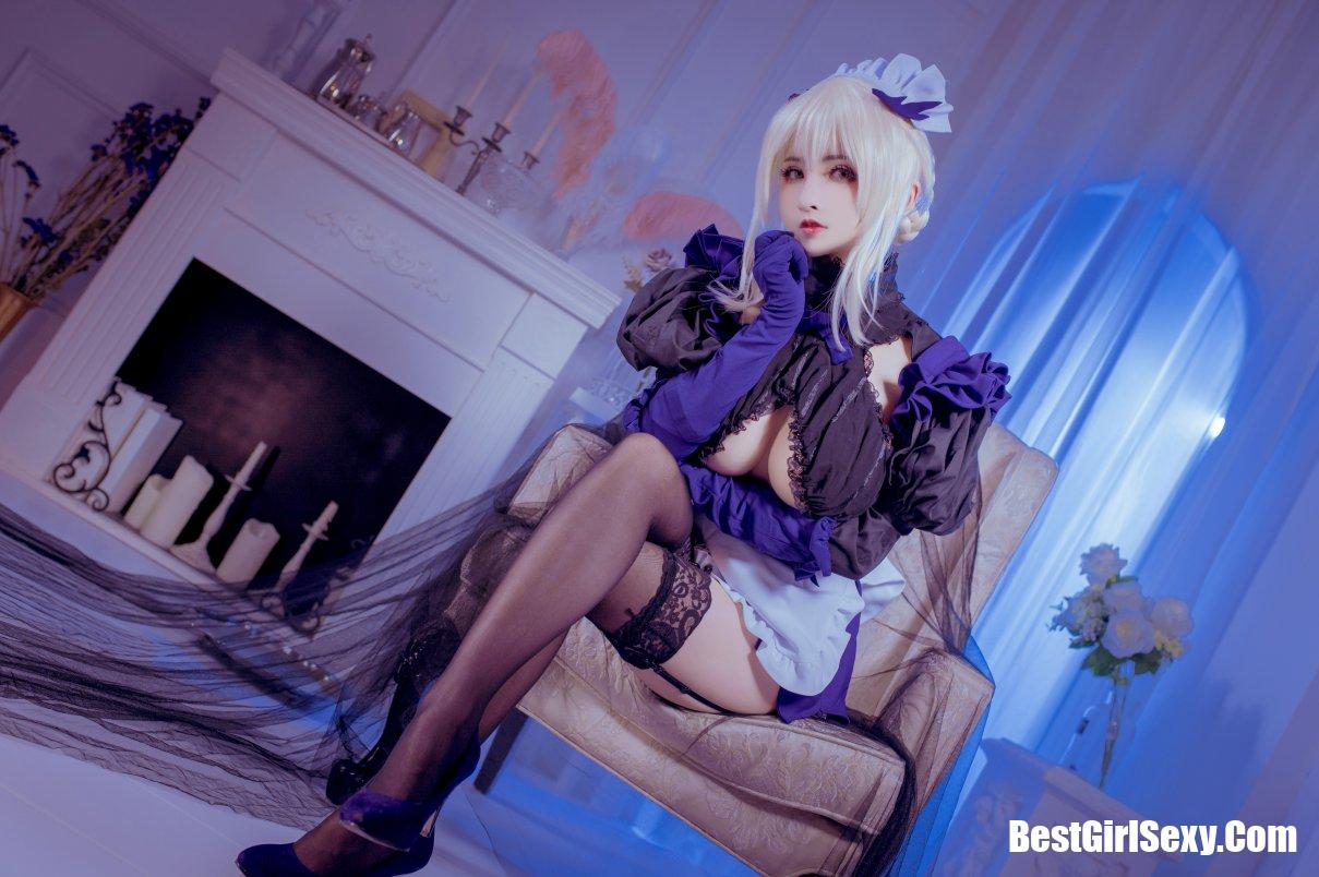 Coser@rioko凉凉子 Vol.022 黑枪呆女仆