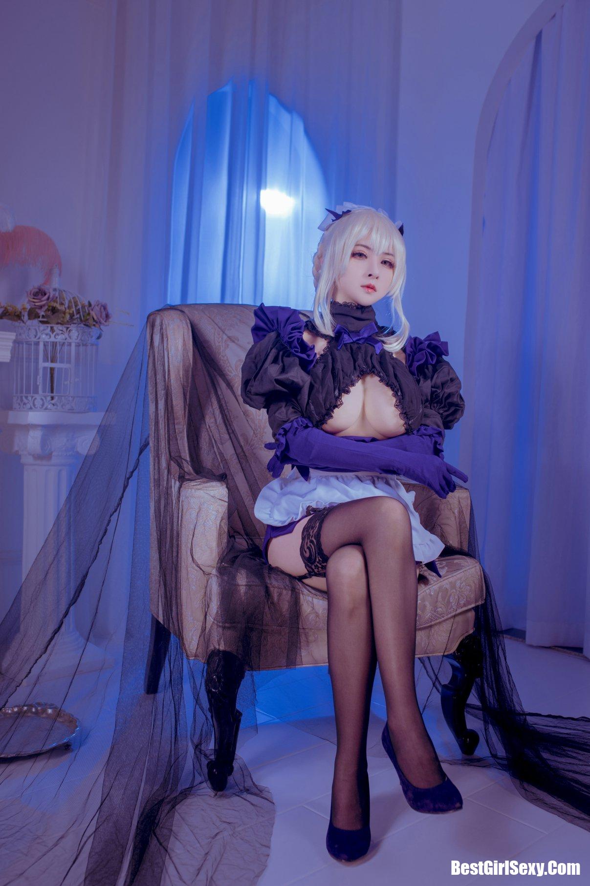 Coser@rioko凉凉子 Vol.022 黑枪呆女仆