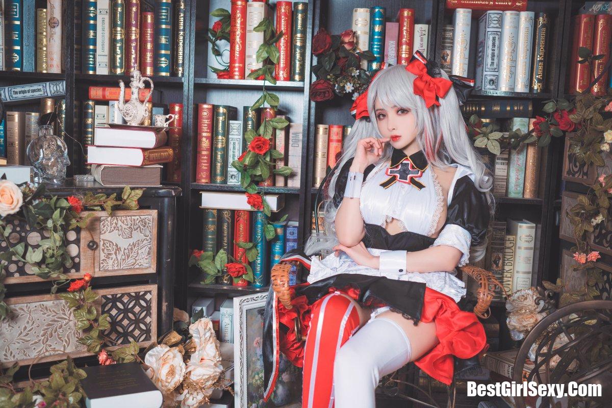 Coser@rioko凉凉子 Vol.034 欧根女仆