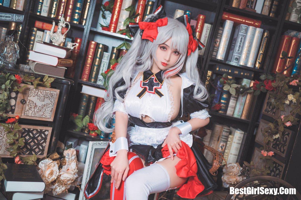 Coser@rioko凉凉子 Vol.034 欧根女仆