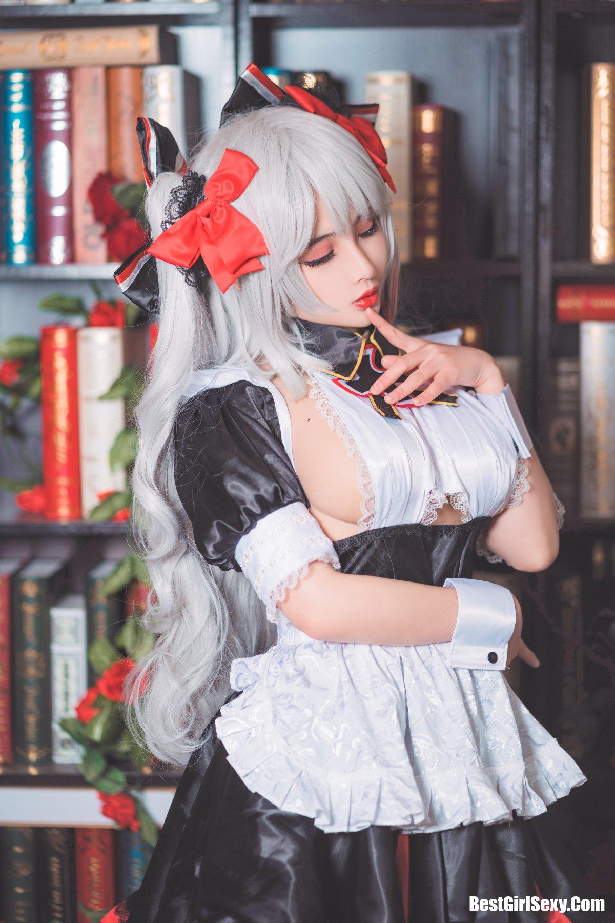 Coser@rioko凉凉子 Vol.034 欧根女仆