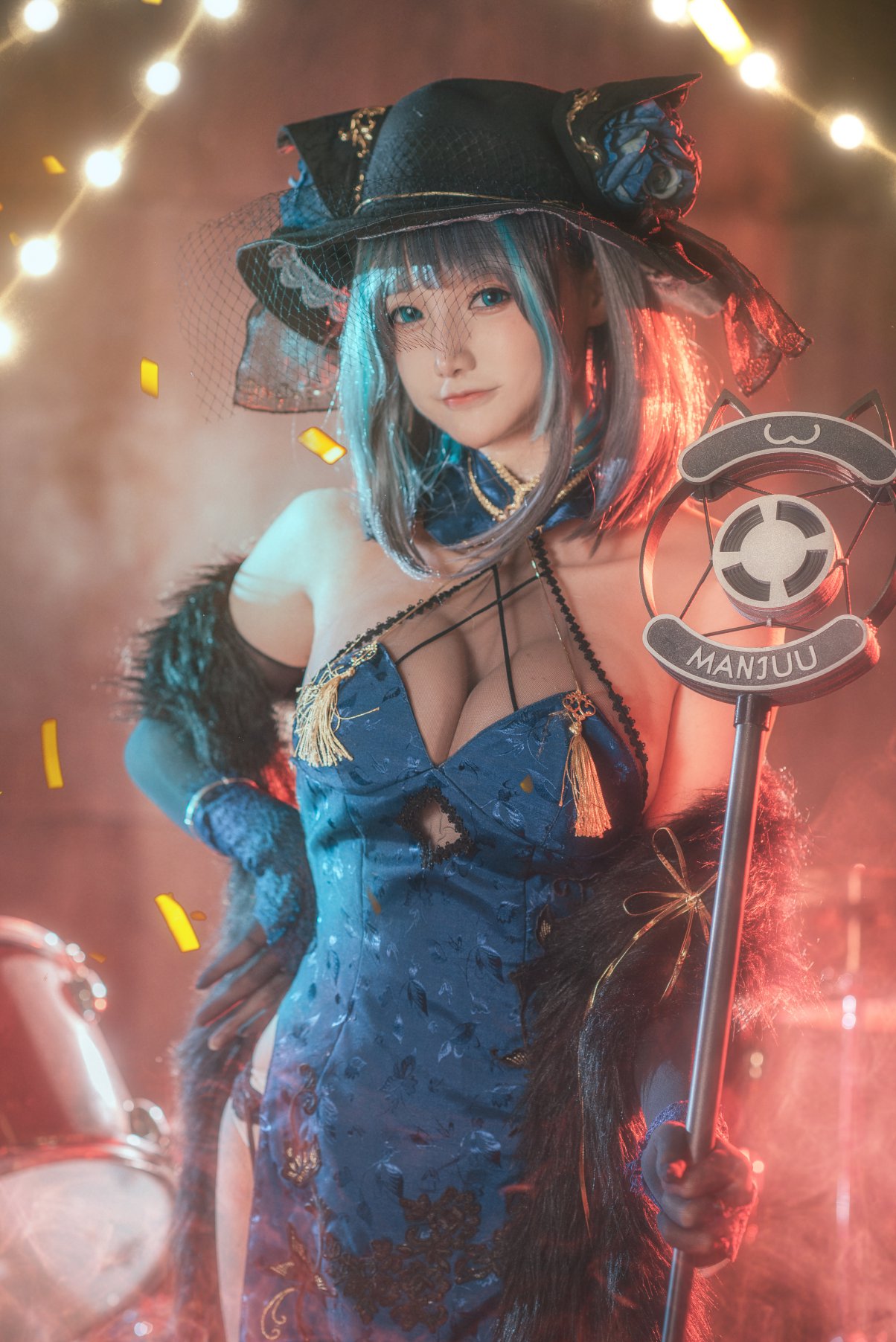 Coser@仙九Airi Vol.003 柴郡旗袍