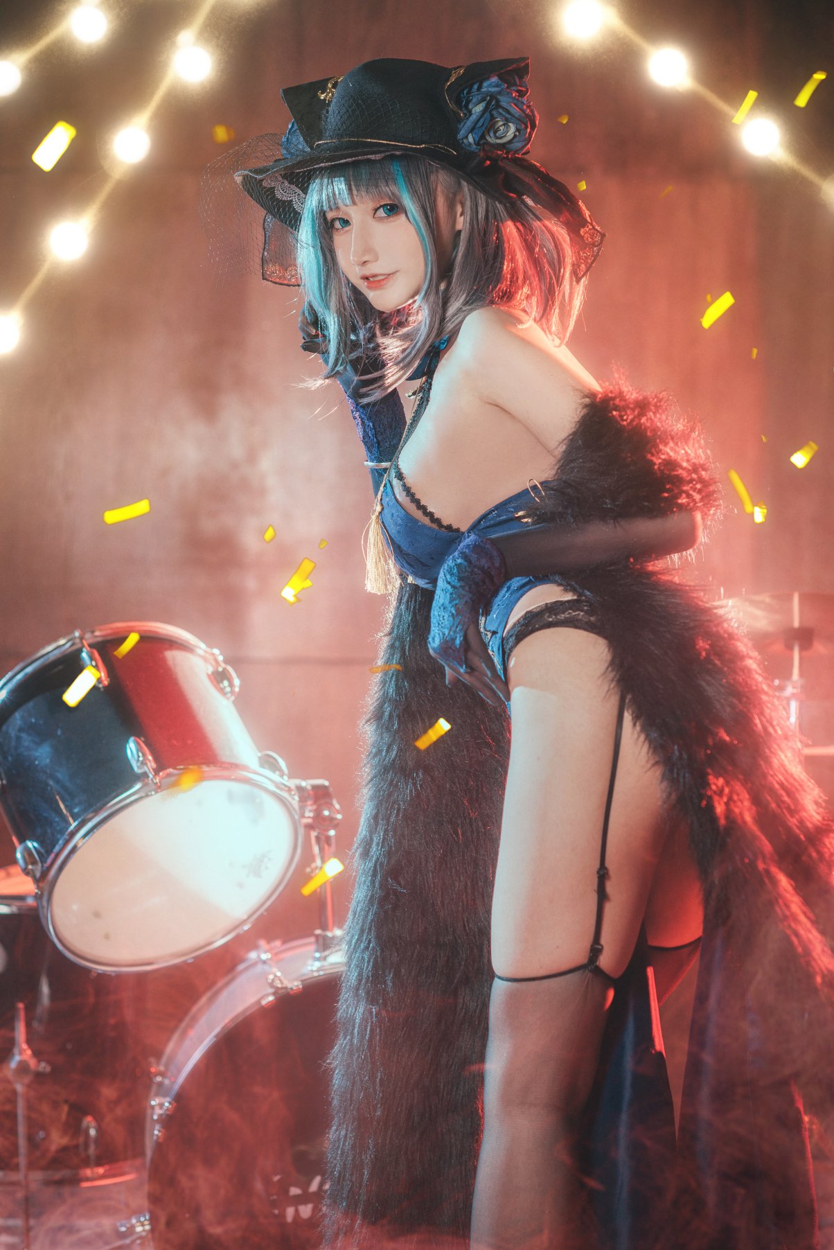Coser@仙九Airi Vol.003 柴郡旗袍