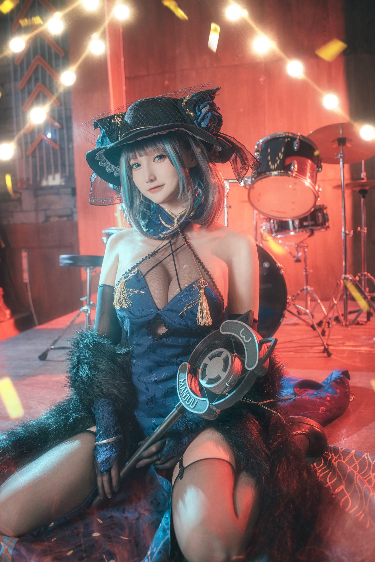 Coser@仙九Airi Vol.003 柴郡旗袍