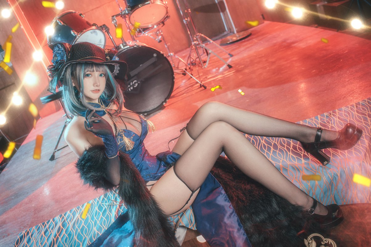 Coser@仙九Airi Vol.003 柴郡旗袍