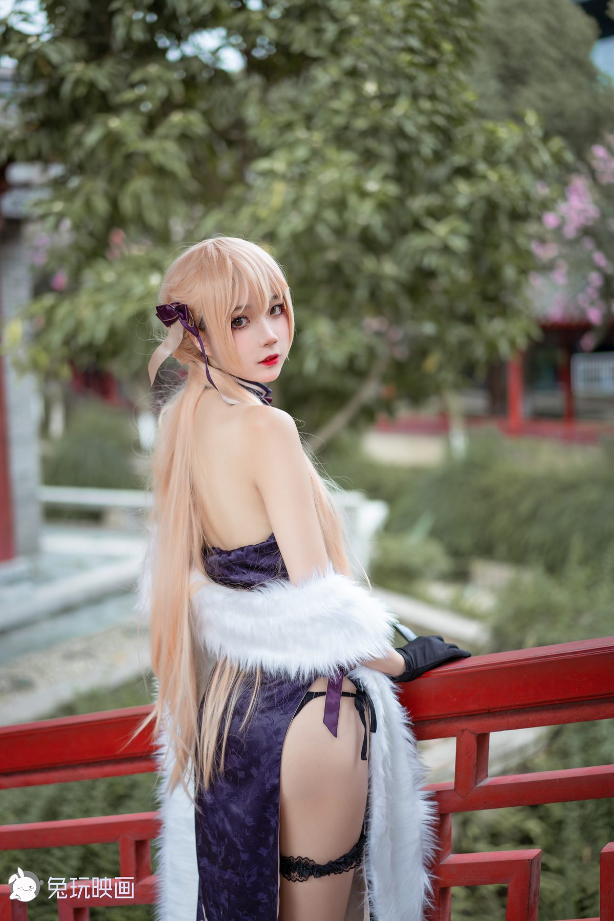 Coser@兔玩映画 Vol.053 紫雨心