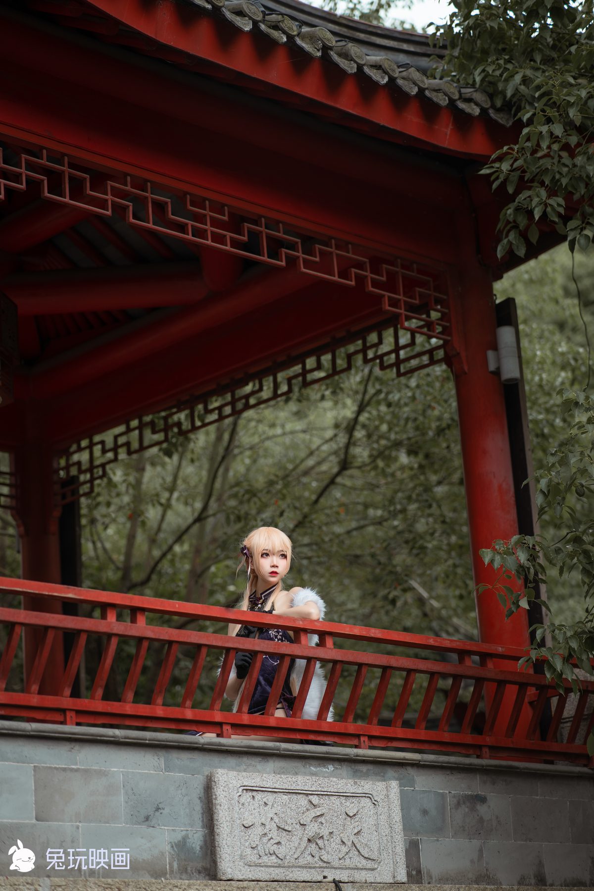 Coser@兔玩映画 Vol.053 紫雨心