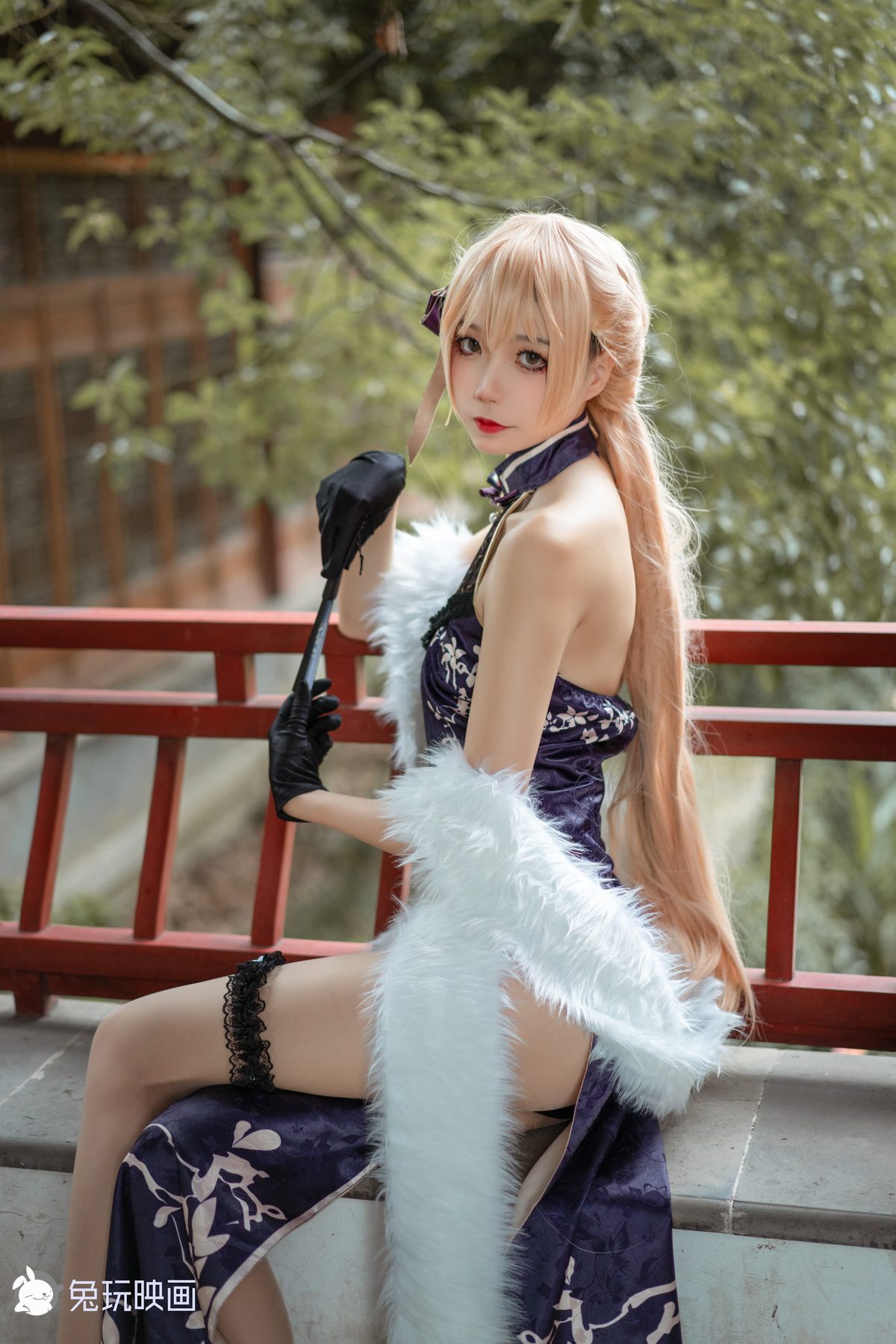 Coser@兔玩映画 Vol.053 紫雨心