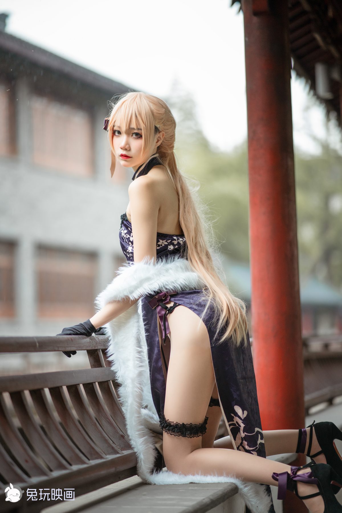 Coser@兔玩映画 Vol.053 紫雨心