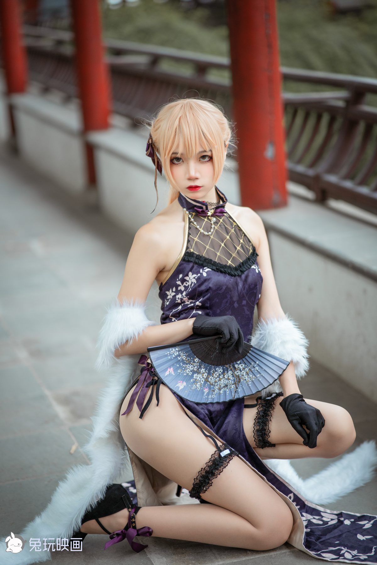 Coser@兔玩映画 Vol.053 紫雨心