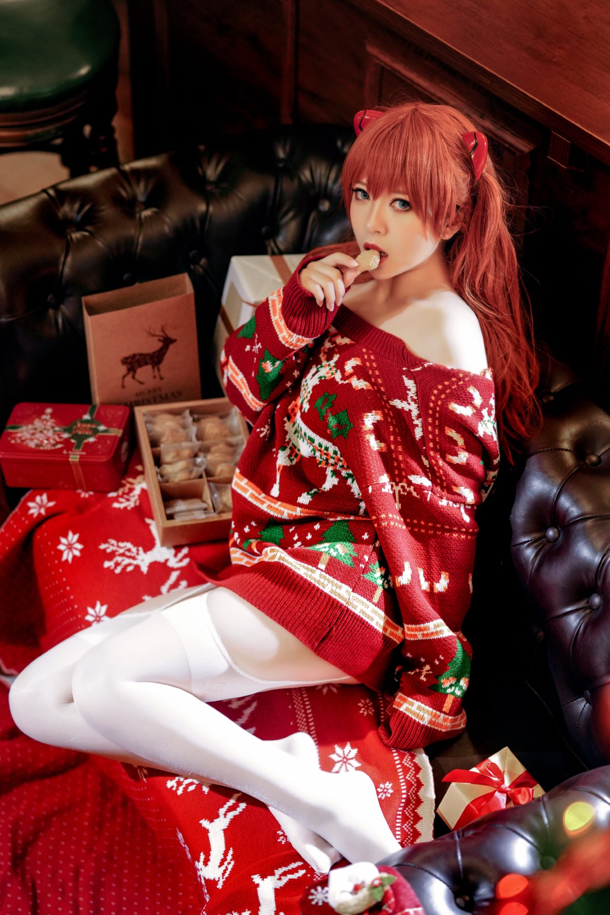 Coser@半半子 Vol.020 式波 ASUKA Christmas