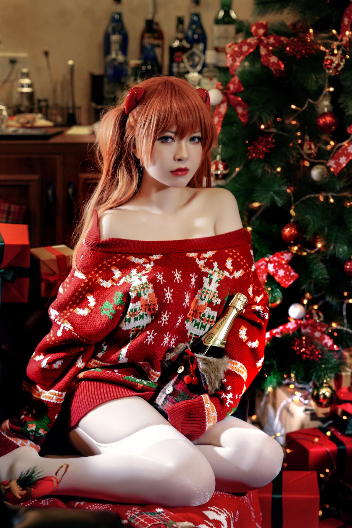 Coser@半半子 Vol.020 式波 ASUKA Christmas