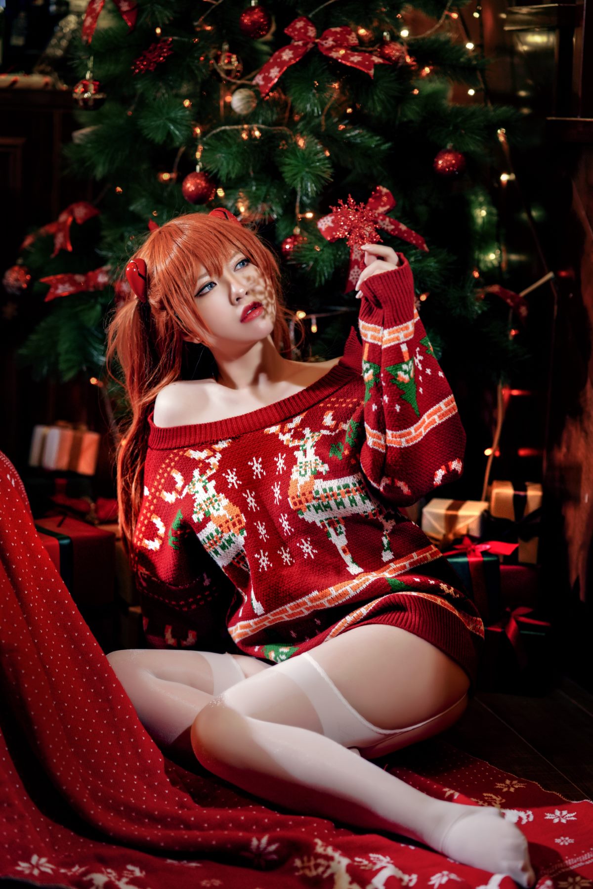 Coser@半半子 Vol.020 式波 ASUKA Christmas