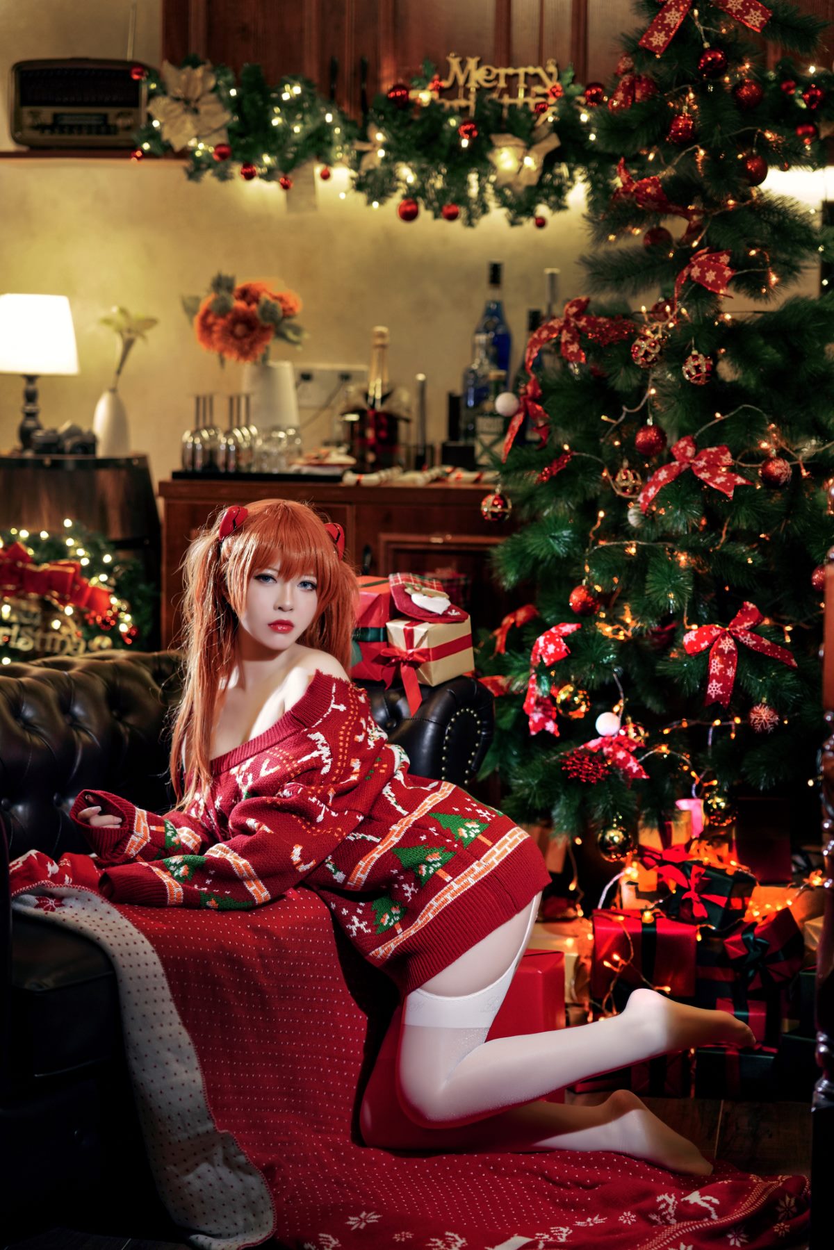 Coser@半半子 Vol.020 式波 ASUKA Christmas