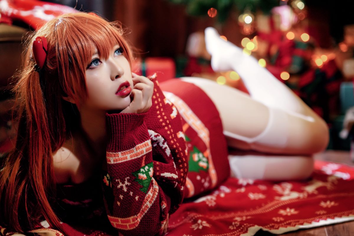 Coser@半半子 Vol.020 式波 ASUKA Christmas