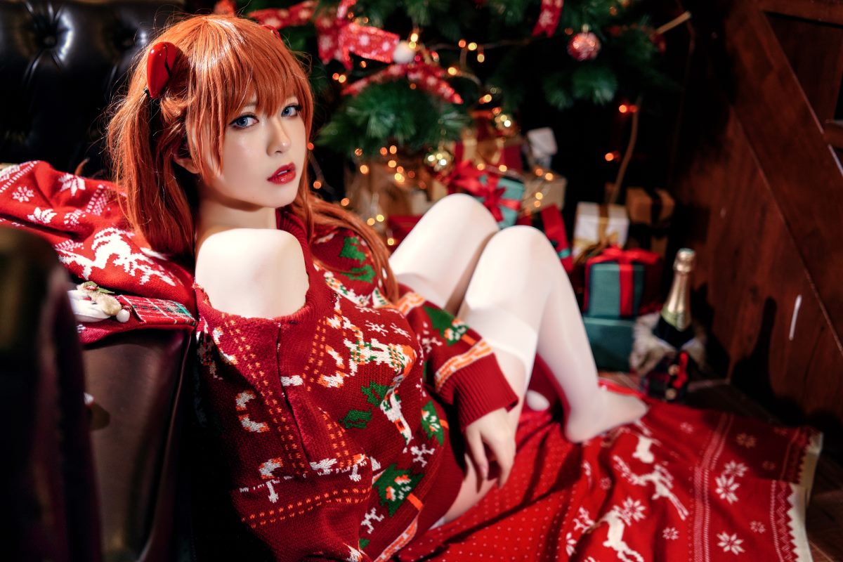 Coser@半半子 Vol.020 式波 ASUKA Christmas