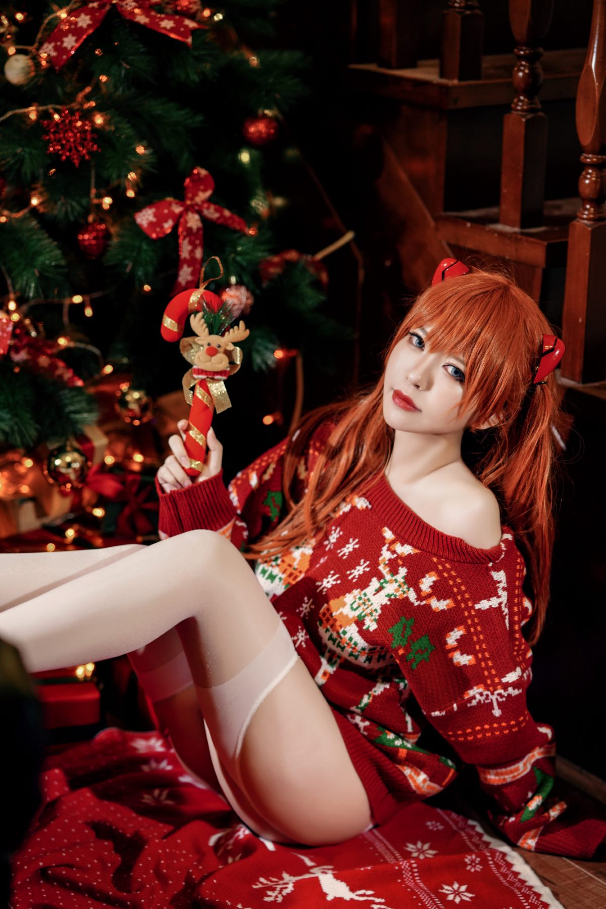 Coser@半半子 Vol.020 式波 ASUKA Christmas