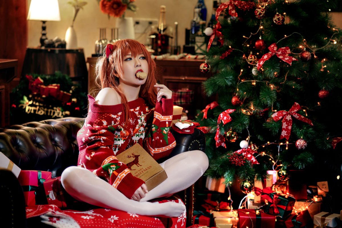 Coser@半半子 Vol.020 式波 ASUKA Christmas