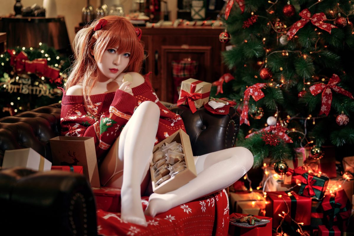 Coser@半半子 Vol.020 式波 ASUKA Christmas