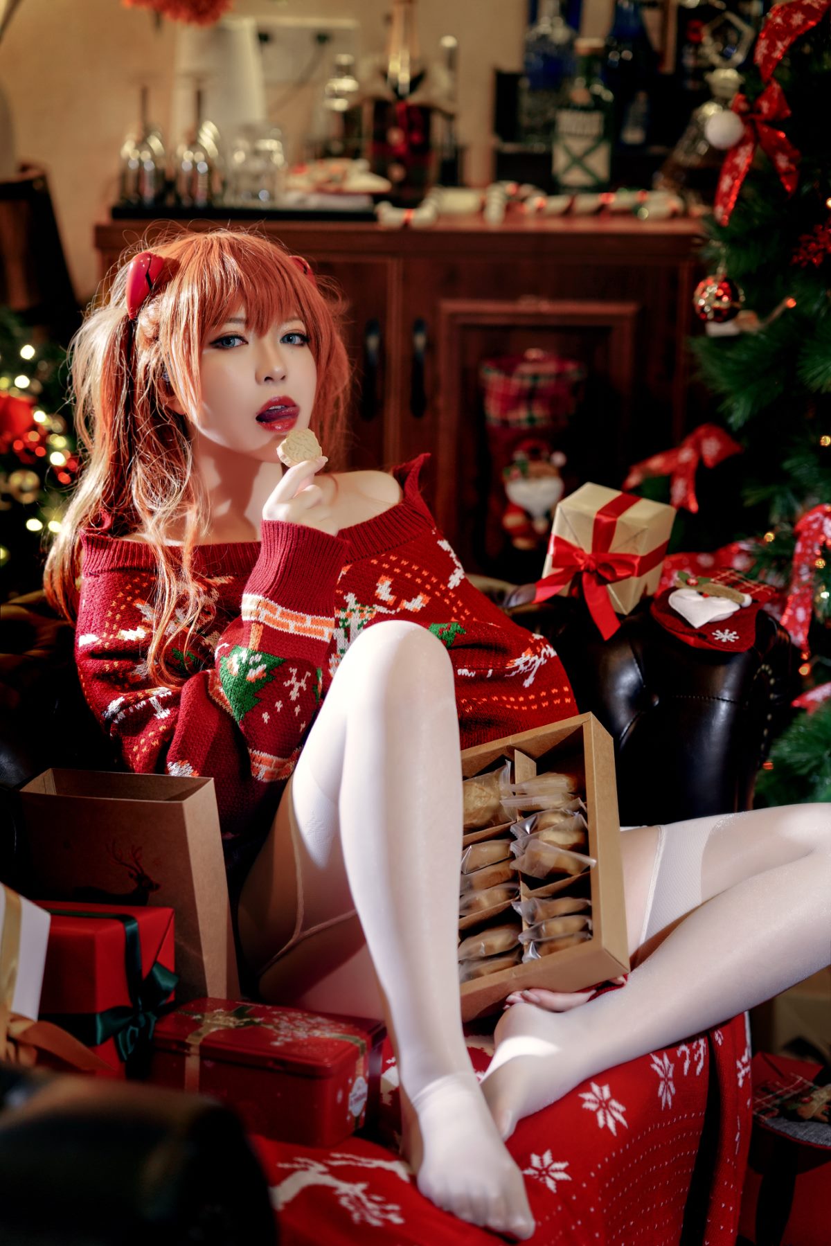 Coser@半半子 Vol.020 式波 ASUKA Christmas