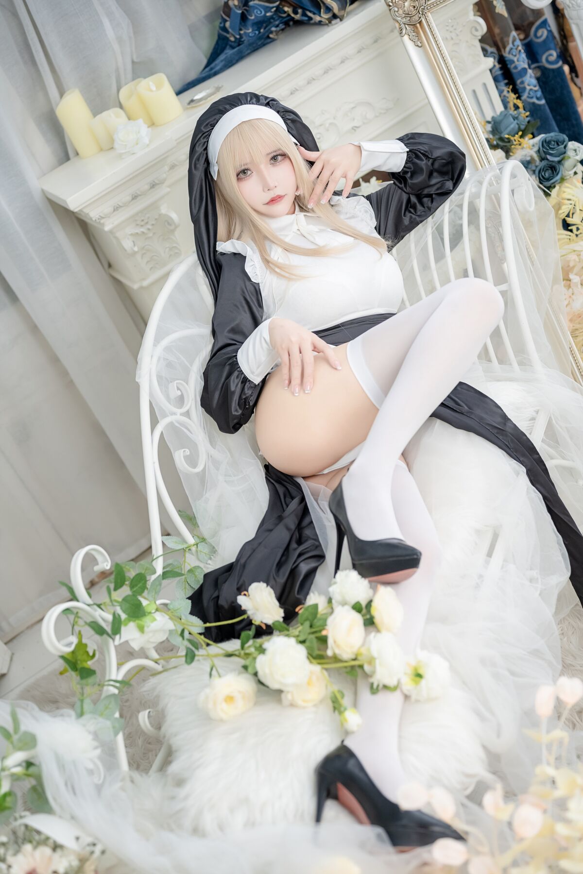 Coser@抱走莫子aa Baozoumoziaa – Birthday Special Nun 生日特辑 修女