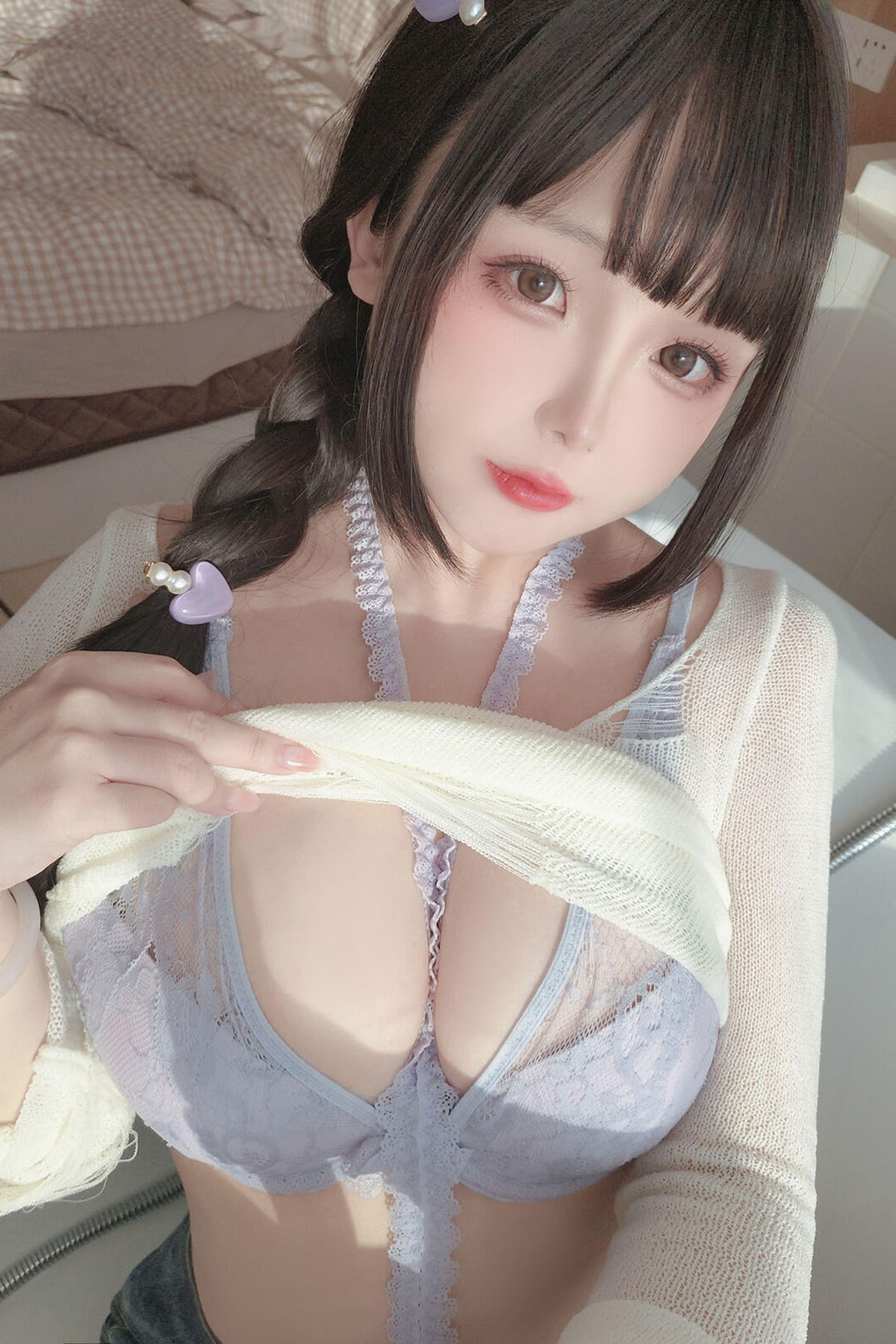 Coser@日奈娇 – 牛仔裤人妻 Part1