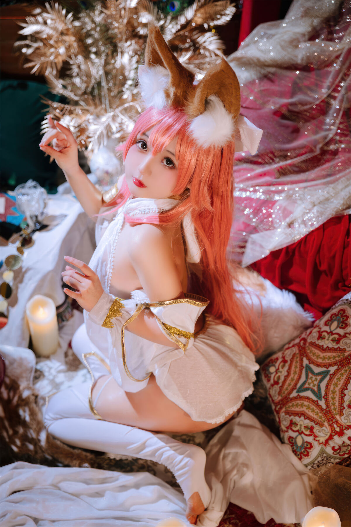 Coser@日奈娇 – 玉藻前舞娘 – 涂油