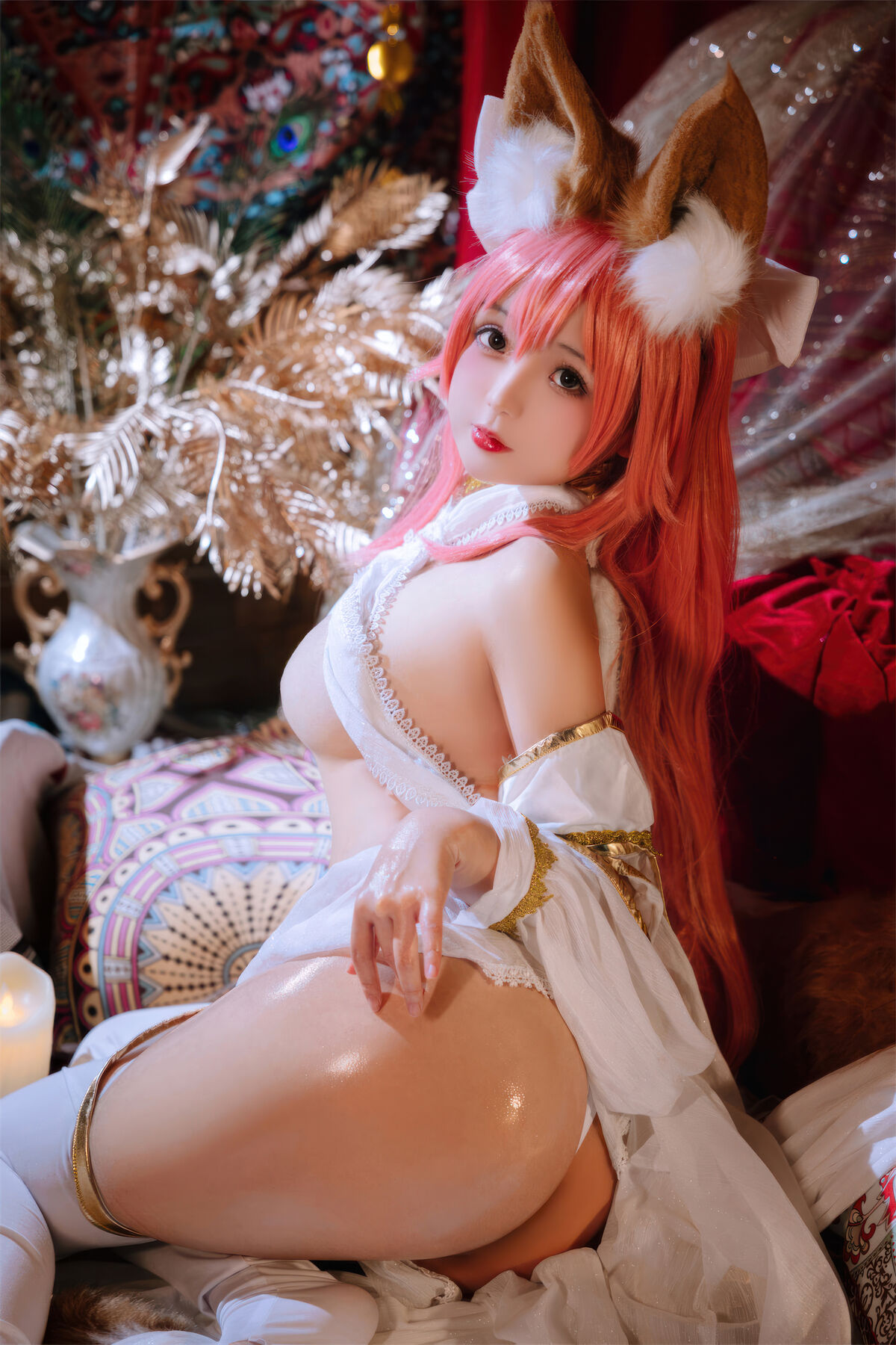 Coser@日奈娇 – 玉藻前舞娘 – 涂油