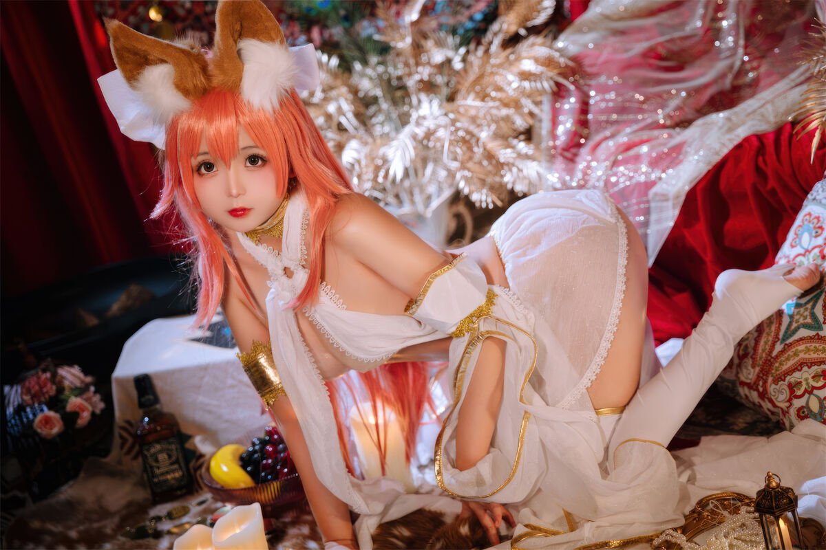 Coser@日奈娇 – 玉藻前舞娘 – 涂油