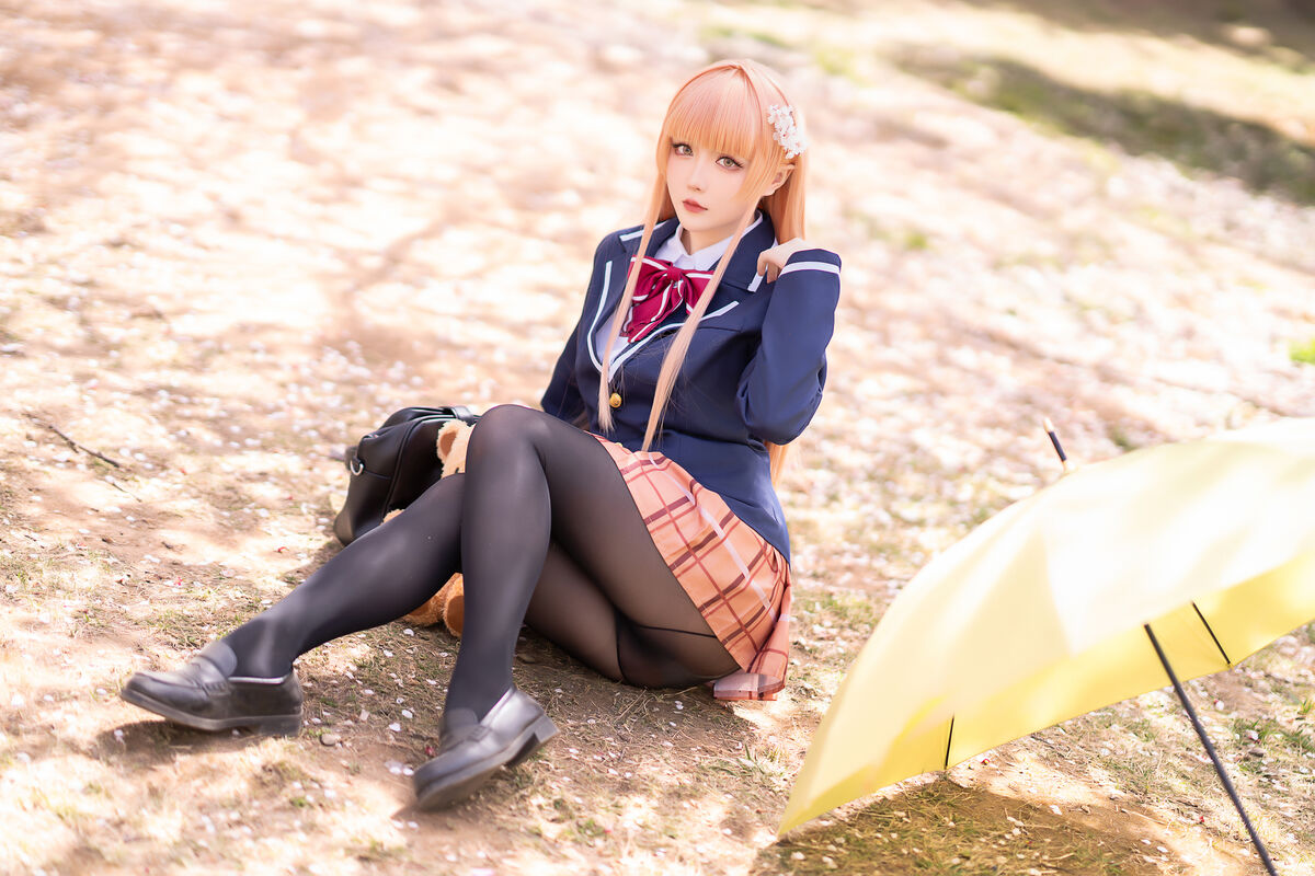 Coser@星之迟迟Hoshilily – 2024年04月计划赠品 邻家的天使同学-椎名真昼